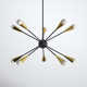 Addley 10 Light Metal Dimmable Sputnik Chandelier