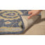 Tapis floral en laine touffeté à la main Luitpold-1361047967
