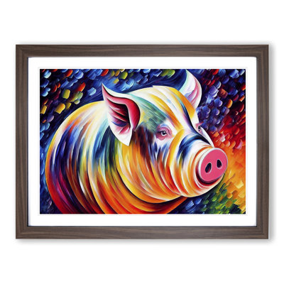 Pig Vol.3 - Single Picture Frame Painting