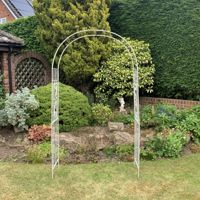 Wagenen 120cm W x 48cm D Metal Arbour