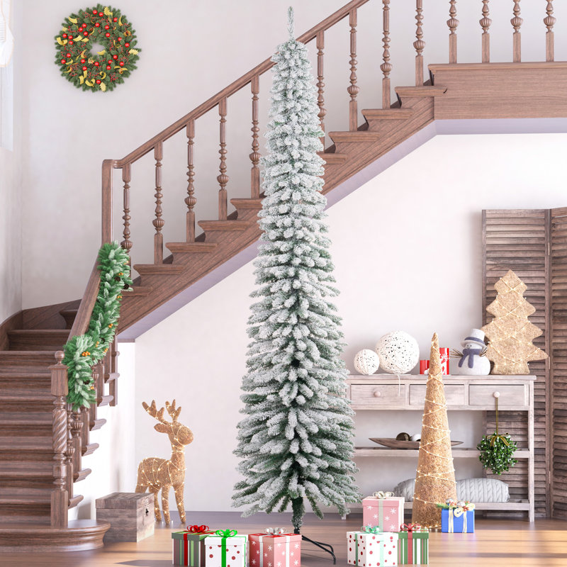 Arbre de Noël artificiel 9 'avec branches réalistes - vert