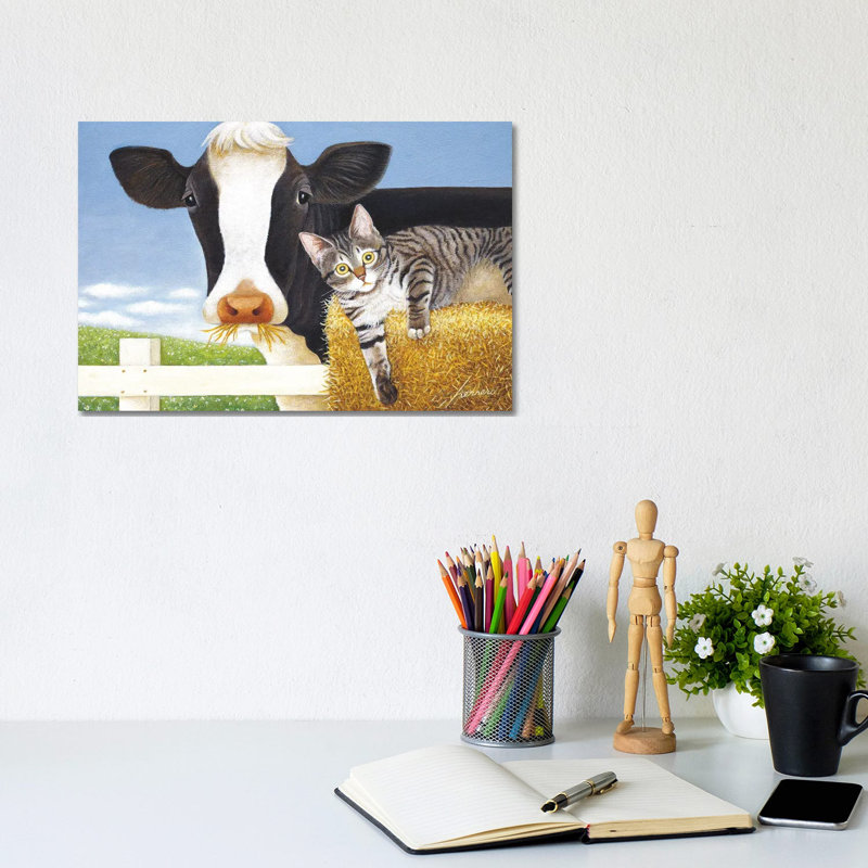 Gidget by Lowell Herrero - Wrapped Canvas Painting, 20.32 cm H x 30.48 cm W