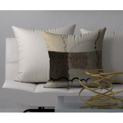 Abstract Throw Pillow