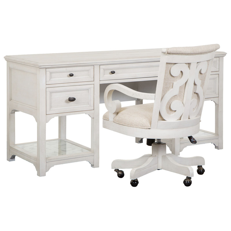 Desk With Chair, 2 Pieces: Desk, Chair