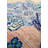 Vintage One-of-a-Kind 3'5" X 5'6" 1970s Wool Area Rug Blue