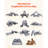 Modular Kids Play Couch Sectional Toddler Sofa With Armrests 10 Pcs Gray
