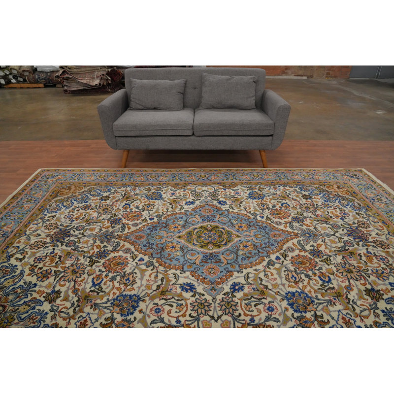 Tapis traditionnel à teinture végétale 7 x 10