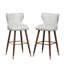 Ensemble de 2 tabourets de bar Mid-Century