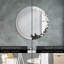 Huldar Glass Flat Wall Mirror