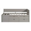 Lit de jour simple avec tiroirs et tablettes-1580756486