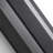 31.5" Dimmable LED Black Aluminum Outdoor Linear Wall Light with Glass Panel-1689006751