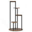 Sturdy Corner Flower Shelf,4-Tier Display Stand,Plants Holder