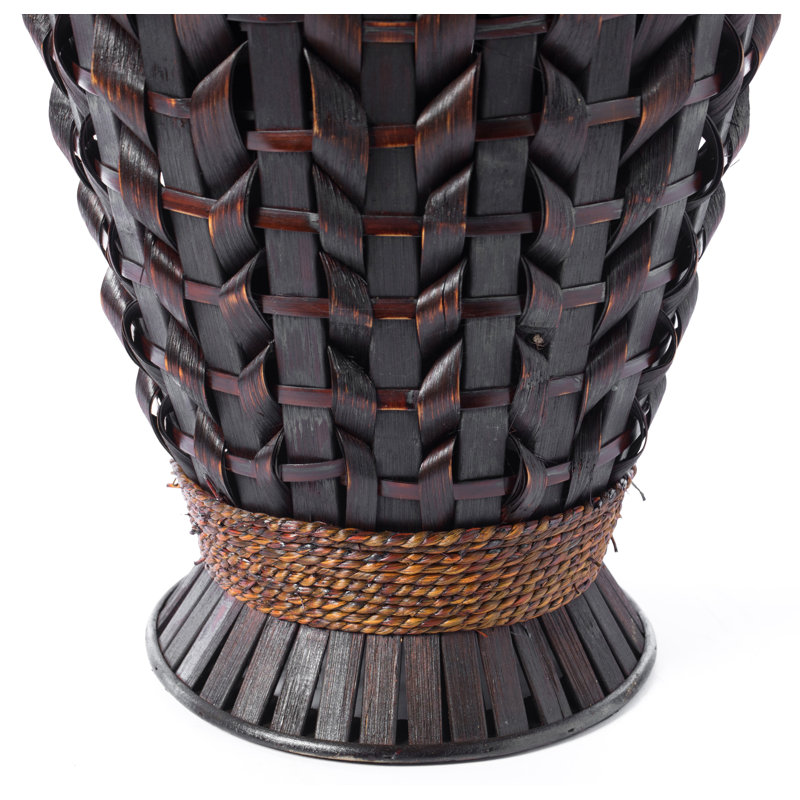 Alburnett Wood Floor Vase