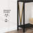 Geron Console Table, 2-Tier Entryway Table with Storage, 43" Narrow Sofa Table with V Design, Industrial Console Table for Entryway-1839956598