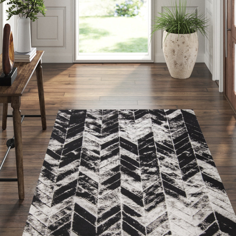 Timeless Chevron Area Rug, Rectangle 7'10" x 9'10"