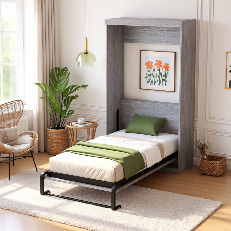 Ibeth Murphy Storage Bed, Twin