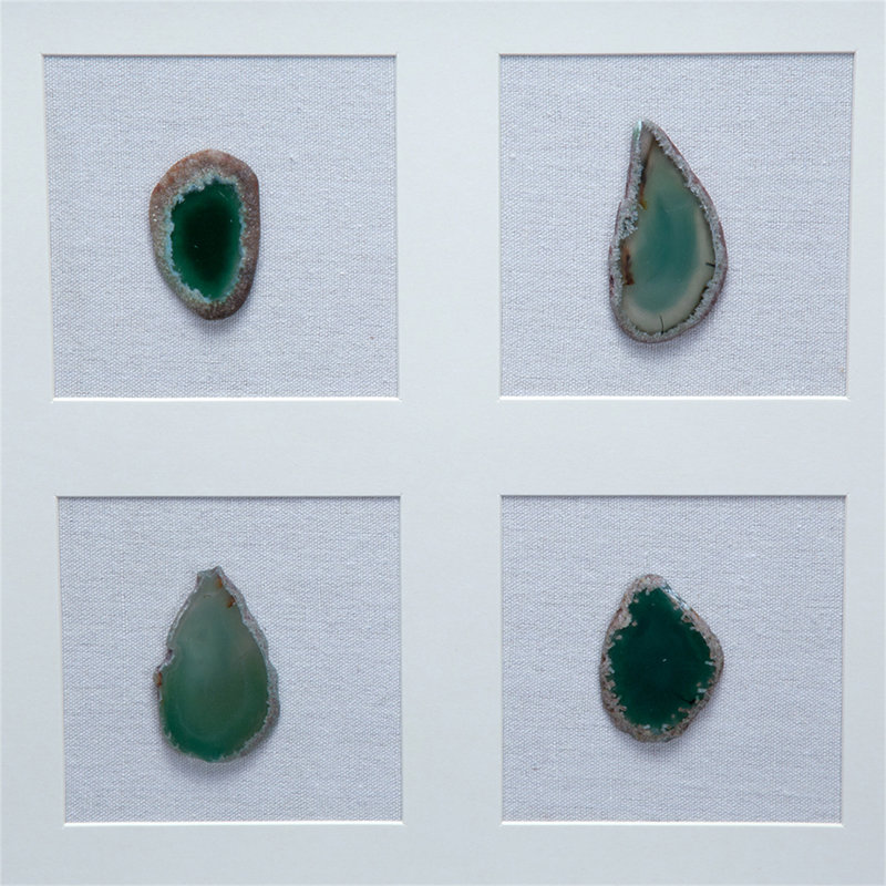 S/2 15.57x1.2x15.7" Shadow Box Wall Décor