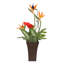 Silk Bird of Paradise and Anthurium Tropical Floral Arrangement