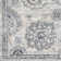 Tapis oriental gris moyen Rishel