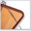 Chaise d'appoint avec structure en acier, plastique