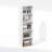 Ebern Designs Reed Open Shelf Multipurpose Bookcase, Storage Organizer, White-1556368219