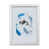 White Framed