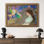 Portrait of Violette Heymann, 1910 - Odilon Redon - Toile encadrée sur mesure-798744292-798744308-798744314