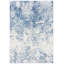 Tapis abstrait gris clair / bleu N'Keal-525112257-447731239