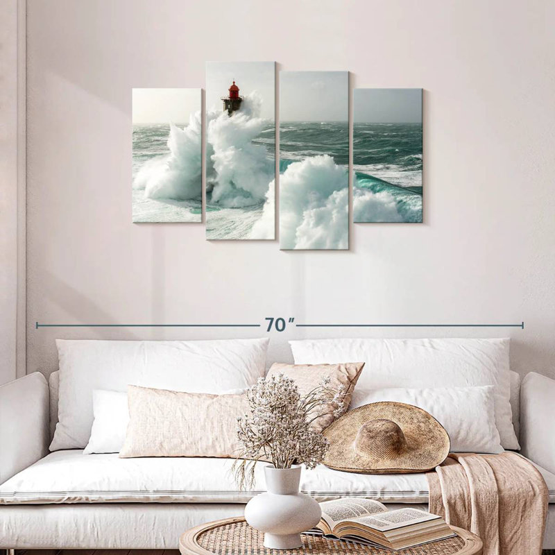 La jument lighthouse splash Aletra, H 27 po x l 43 po