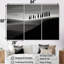 Monochromes des arbres désertiques - ensemble d'art mural sur toile désertique-107762779-107762776