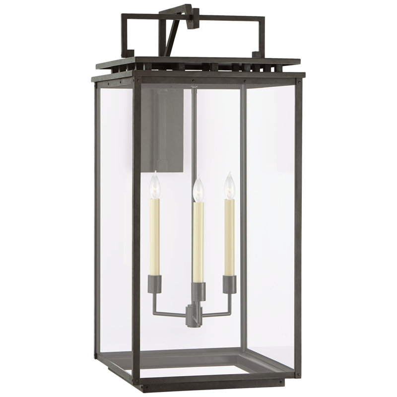Chapman & Myers Cheshire Bracketed Wall Lantern, 36.5" H x 16.75" W x 16.75" D