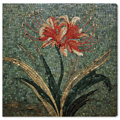 "Timeless Flower II", reproduction d'art rétro sur toile par Art Remedy