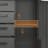 Metal Storage Cabinet With Drawers And One Lockable Door