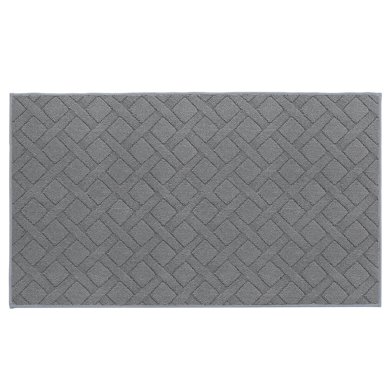 Paillasson Dioselina, Gris, L 36 po x L 60 po