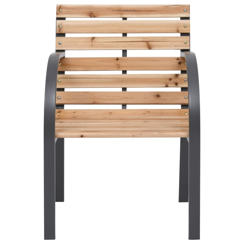 Chaise de patio Snowhill, Noir