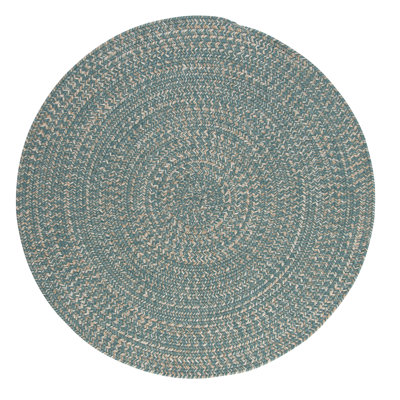 Bristow Wool Blend Reversible Area Rug - Teal