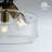 12" Glass Flush Mount Lighting