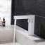 Robinet de salle de bain moderne rétractable 7,2 "avec affichage numérique de la température-129606635-137347967