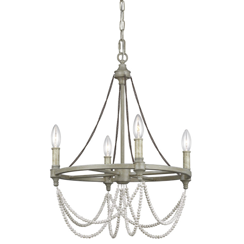 Petit lustre 4 lumières Jaylyn Nolle