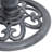 Pedestal Birdbath with Scrollwork Base and Stakes-95851255