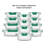 JoyJolt Fluted Glass Food Storage Containers with Leakproof Lids, Set of 12-93241401