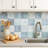 8" x 8" Solid Vinyl Peel and Stick Mosaic Tile