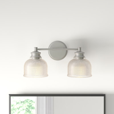 Meridian 2-Light Kenilworth in Brushed Nickel
