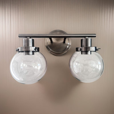 2 - Applique murale noire avec abat-jour en verre transparent, luminaires de salle de bain de qualité, applique en verre, salle de bain moderne, salon