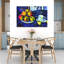 Still Life With Apples Classic Traditional Contemporary Violet Wall Art Print by Paul Cezanne - 1 Piece Wrapped Canvas Wall Art-357826022