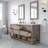 Constanta 72'' Double Bathroom Vanity with Marble Top-980936459