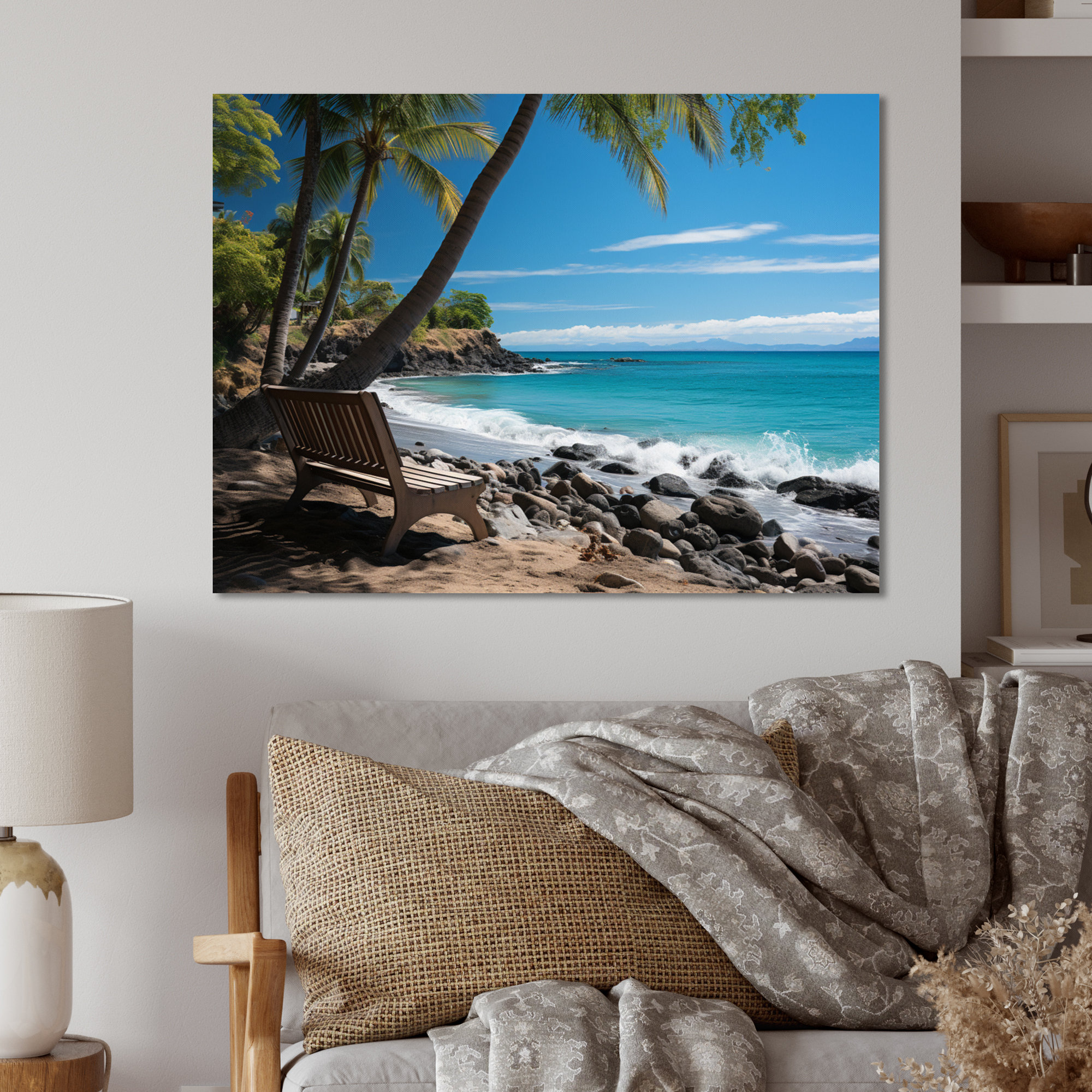 Rosecliff Heights Caraibe Paradise Found I Nautical & Beach Metal