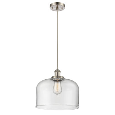 Pamelia 12" W 1-Light Dimmable Mini Pendant