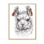 «Cute Lgbt Lama Alpaca», impression sur toile-473570006-473569994