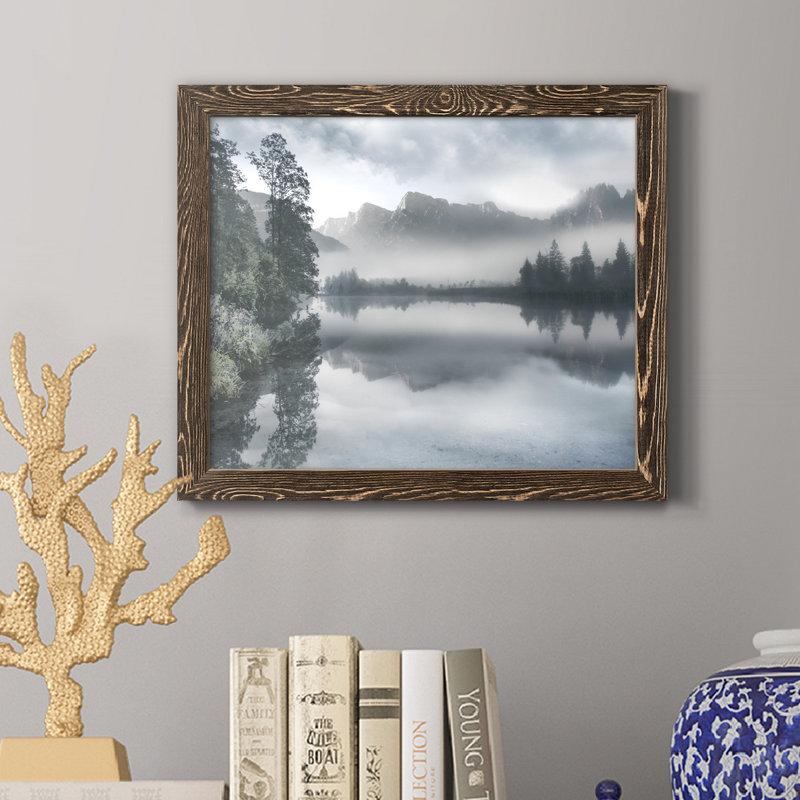 «Gift of Silence», reproduction d'art sur toile encadrée, H 24 po x l 18 po x P 1,5 po, Toile avec cadre en noyer